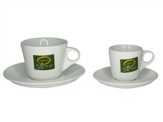 Ceramiczna Filiżanka Kawy i Spodek